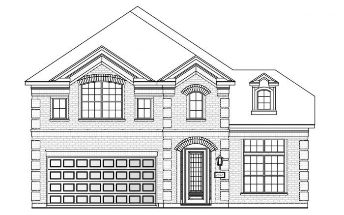 Sterling II Plan in Silverleaf Estates, Irving, TX 75063