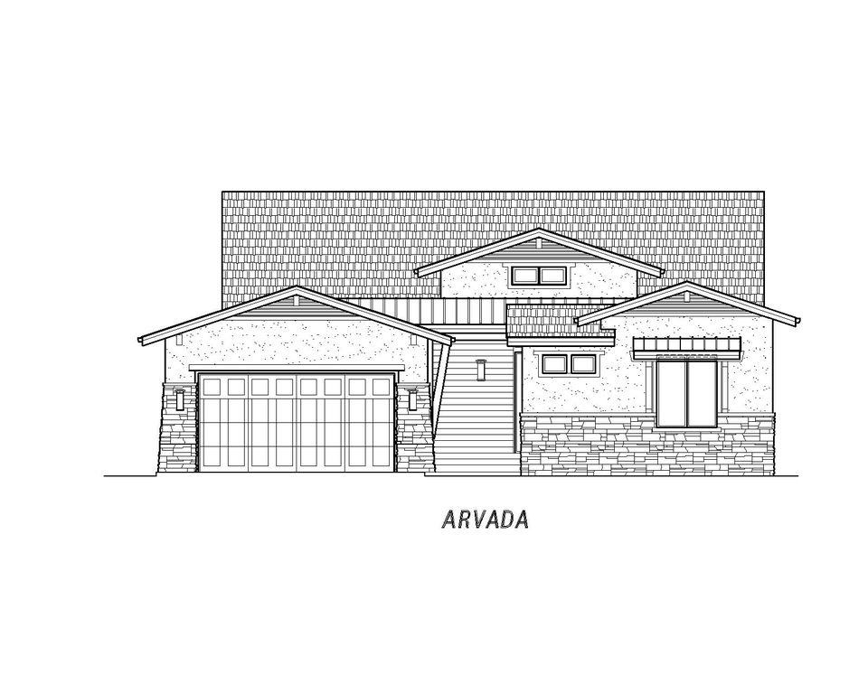 The Arvada Plan in Cordera, Colorado Springs, CO 80924