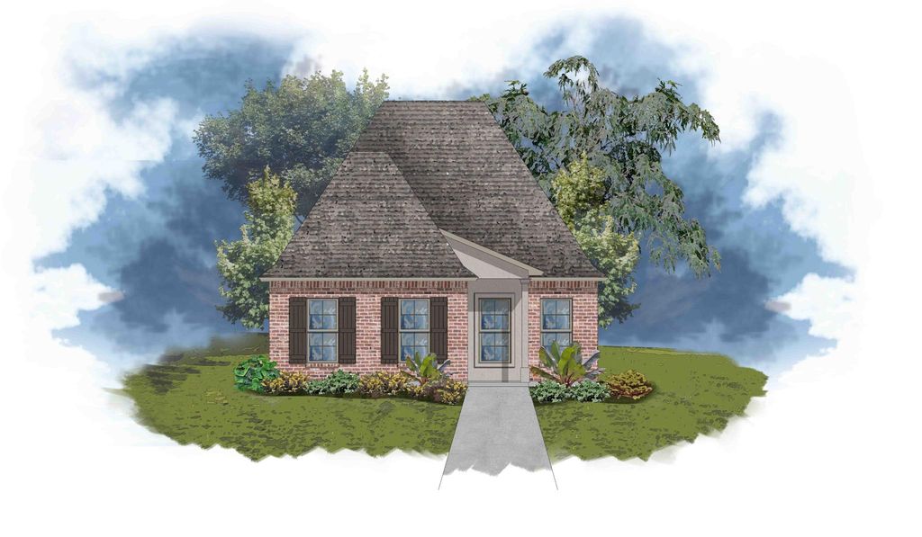 Seville III C Plan in The Village at Morganfield, Lake Charles, LA 70607