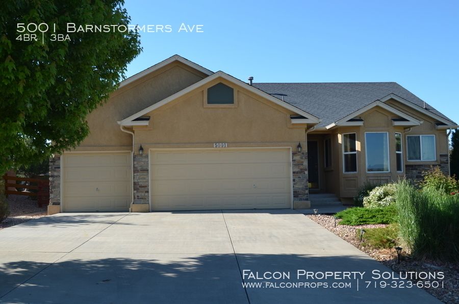 5001 Barnstormers Ave, Colorado Springs, CO - 4 Bed, 3 Bath Single