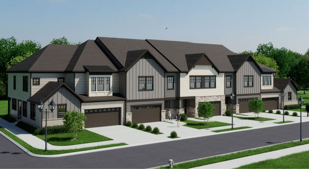Wimberly End Unit Plan in The Park at Wimberly, Apex, NC 27523