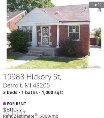 19988 Hickory St, Detroit, MI 48205