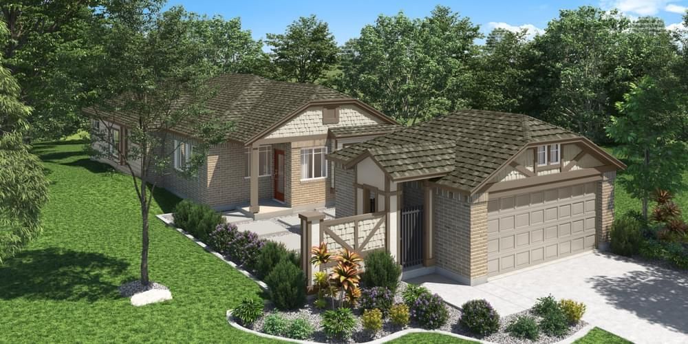 The Aston Park Plan in Aubrey Creek Estates, Aubrey, TX 76227