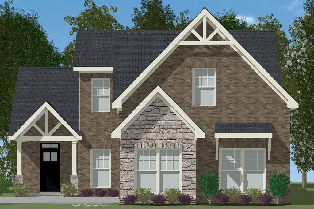 The Royal Plan in Parkhaven, Hermitage, TN 37076 3 Bed, 3 Bath Single