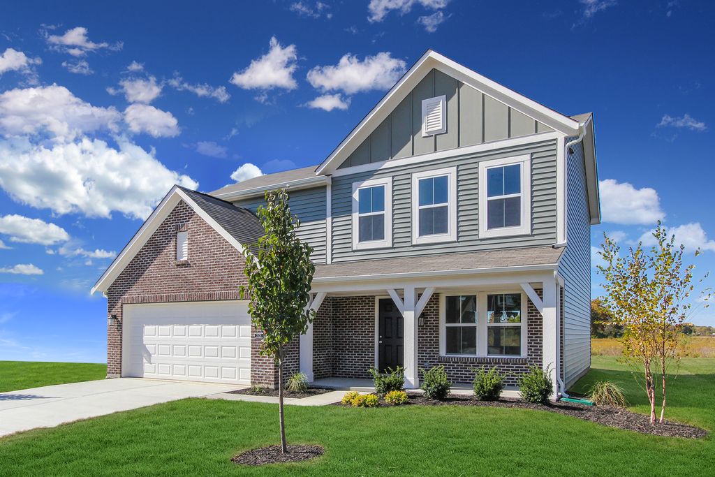 Greenbriar Plan in The Boulevard at Wilmer, Wentzville, MO 63385