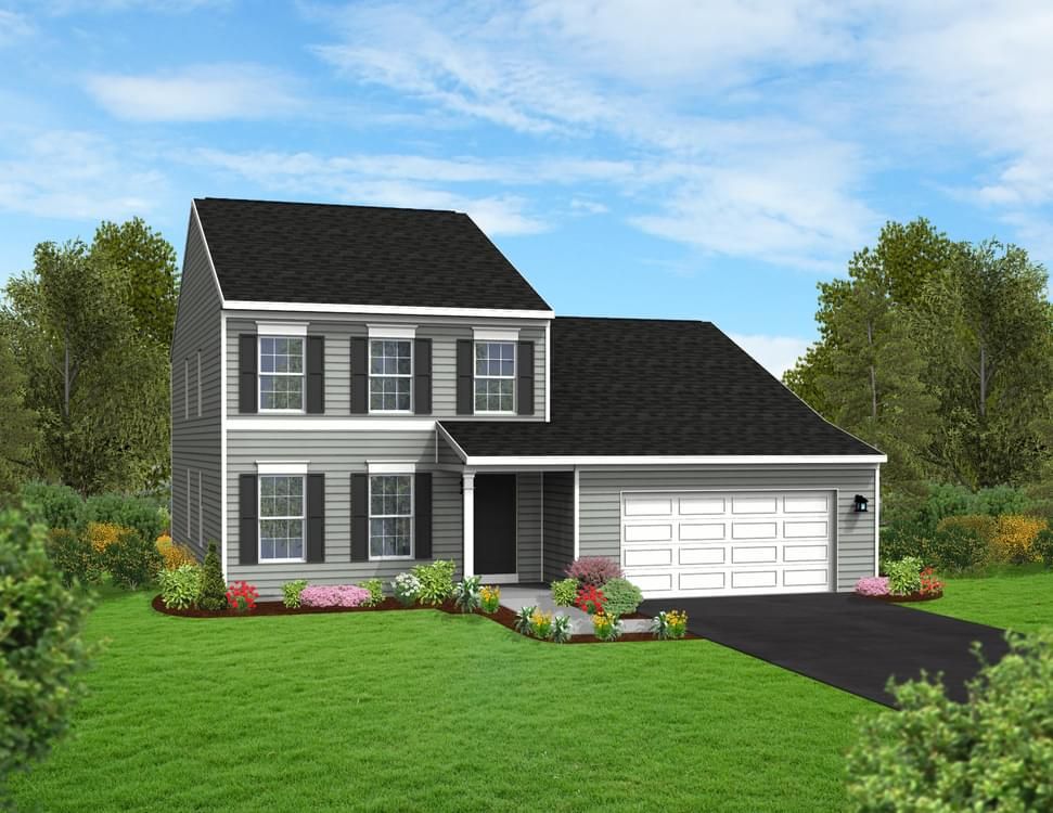Brindlee Plan in Pathfinder Meadows, Reading, PA 19606