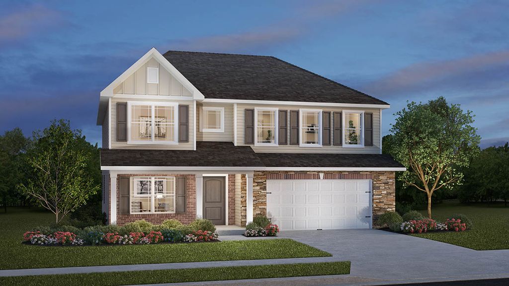 West Haven Plan in Saddlebrook Farms, Whiteland, IN 46184