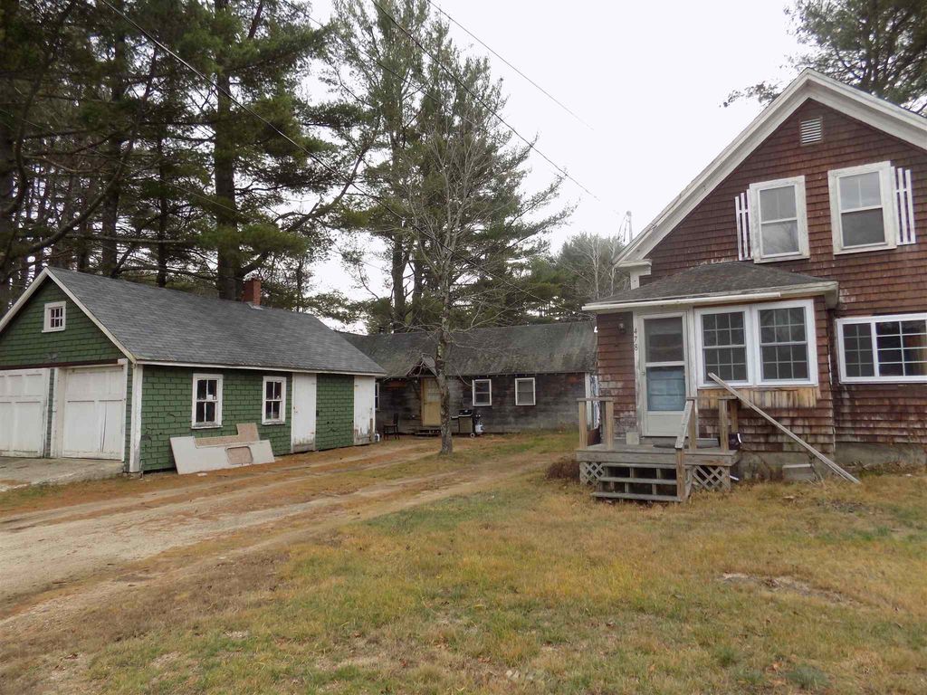 478 Whittier Rd, West Ossipee, NH 03890 2 Bed, 1 Bath SingleFamily