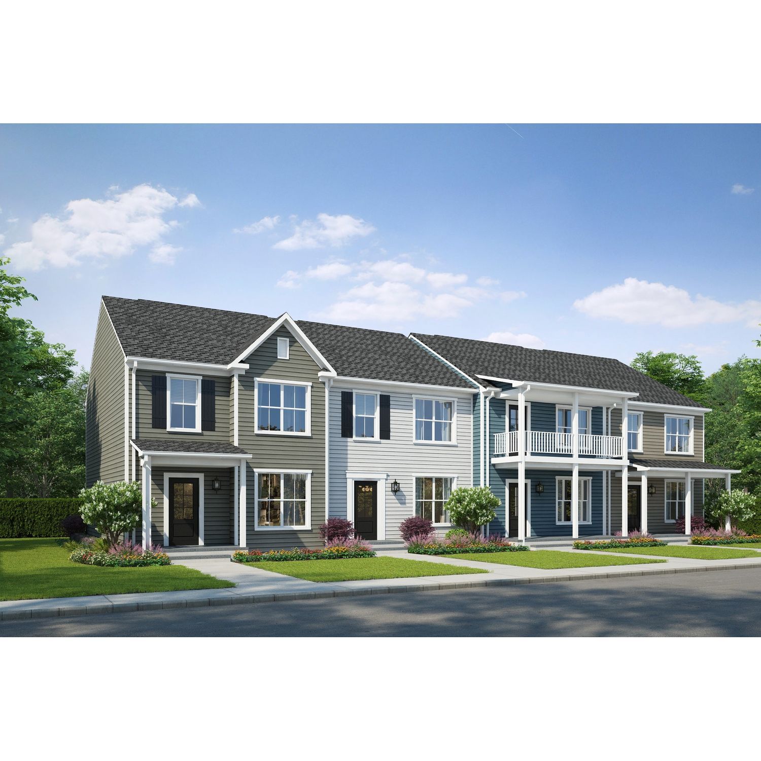The Windsor 2-story walkout - Westhill Townhomes