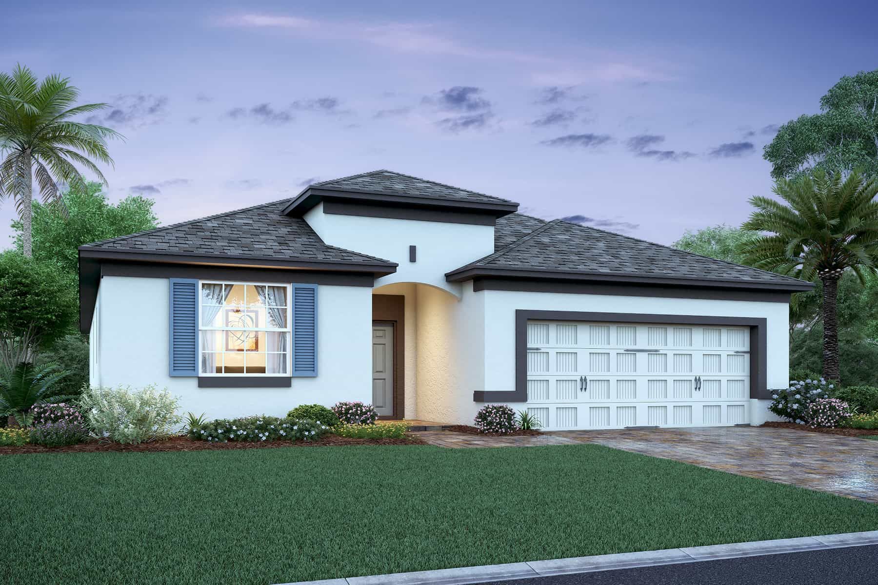 Piedmont Plan in Cadence Park, Sanford, FL 32773 - 4 Bed, 3 Bath Single
