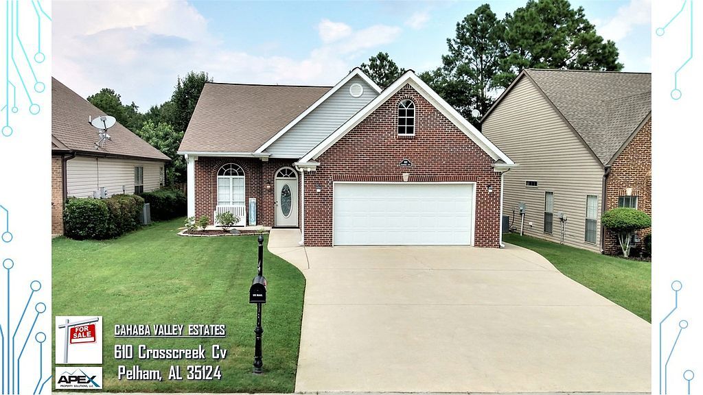 610 Crosscreek Cv, Pelham, AL 35124 Trulia
